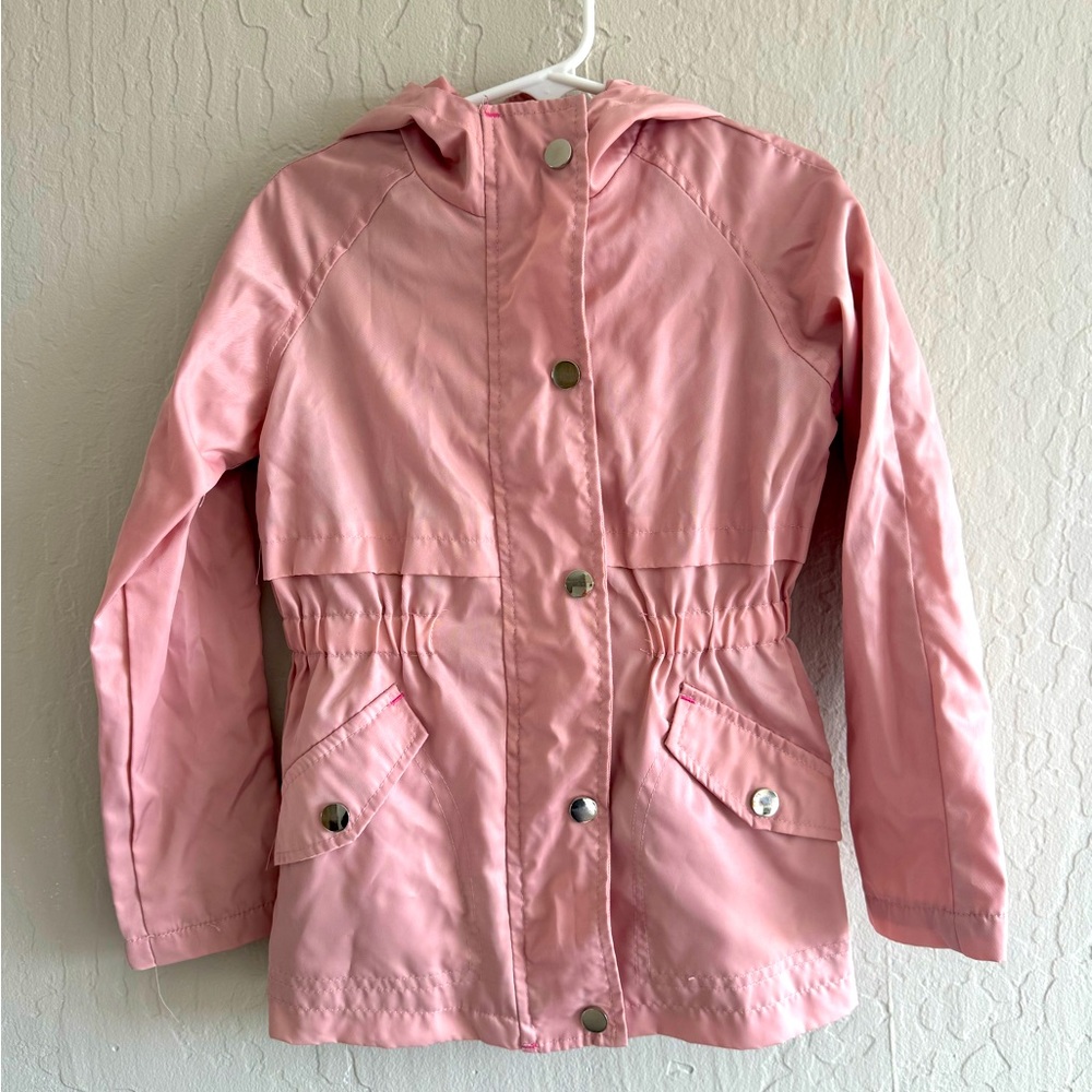 C&C Pink Kids Rain Jacket